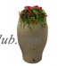 Rescue Stoneware Urn Barrel – Includes Planter Rain Water Diverter, Hose Bibb, 60 Gallons, Sand   568416134
